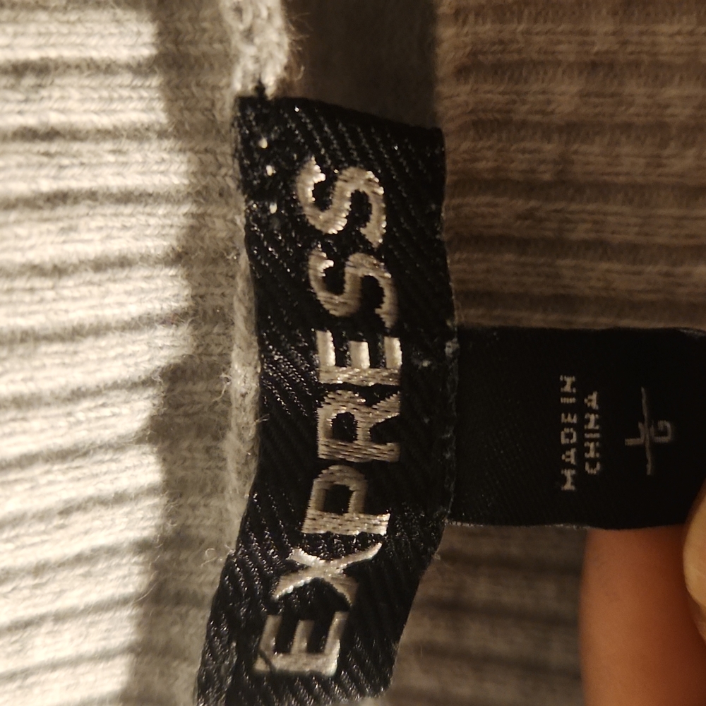 Express sequin sweater size large - Picture 3 of 4